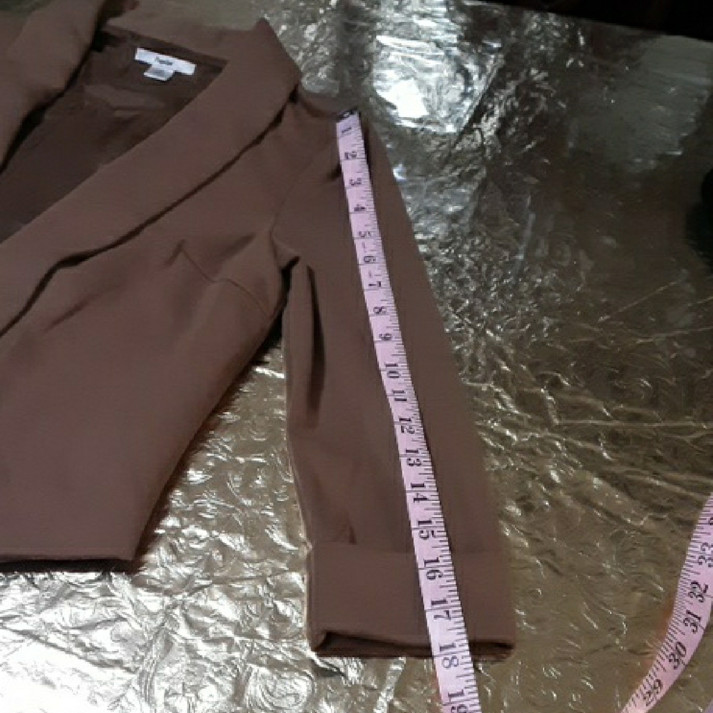 Papaya Camel Brown Women's Blazer Vintage - Picture 10 of 12